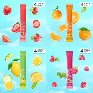 Produsen Bubuk Elektrolit Label Pribadi OEM untuk Suplemen Olahraga, Bubuk Elektrolit Hidrasi, Minuman dalam Kemasan Besar 16 Sachet - Product Image 3