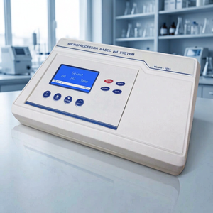 pH-mètre de laboratoire numérique de table avec mesure multi-paramètres et clavier à membrane - Product Image 4