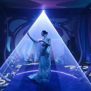 2W RGB Full Color 3D Animación Etapa Boda Luz láser para Blue Tooth APP Control de teléfono móvil - Product Image 3