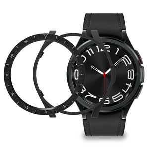 Para <span class=keywords><strong>Samsung</strong></span> Galaxy Watch 6 Classic, Anillo Protector de PC para Bisel, para Reloj Inteligente de <span class=keywords><strong>43</strong></span>/47mm, con Protectores de Pantalla y Marco - Product Image 2
