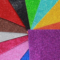 Feuilles de mousse EVA à paillettes adhésives feuille EVA à paillettes en mousse Goma pour l'artisanat d'enfants