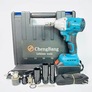 HENGLAIストック!!! 電動工具20Vアングルインパクトドライバーバッテリー式ガンコードレスドライバーインパクトレンチ産業用