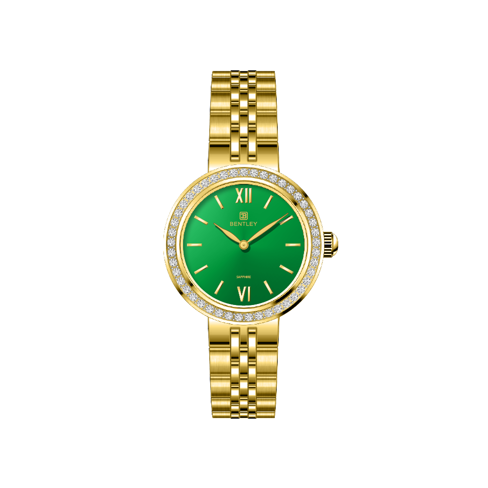 สีเขียวทอง/มรกต