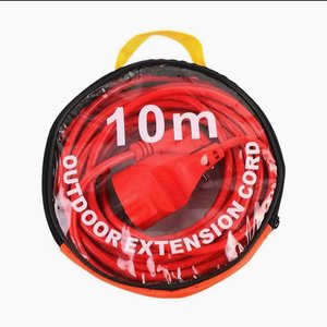 European-style Male-female Power <b>Extension</b> Cord EU-standard Orange Red 10m 5m 3m China-made 90-day Warranty <b>Socket</b>-to-<b>plug</b> Power - Product Image 4