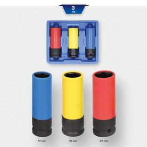 BRILLIANT TOOLS - BT691005 Jeu de douilles à chocs 1/2 ''pour jantes en aluminium 17/19/21mm (3 pcs.) -EAN 4042146844229 FREINS ET ROUES - Product Image 2
