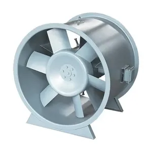 315mm Industrial Fire Control Axial Flow Blower Fan High Pressure Smoke Exhaust Fan