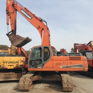 Offre Spéciale Doosan DX300LC-9C puissant 30 tonnes classe seconde main excavatrice pour l'exploitation minière travail municipal noyau moteur moteur boîte de vitesses engrenage - Product Image 2