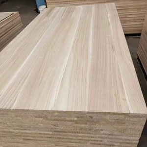 Sıcak satış çevre dostu güzel doku fırın kurutulmuş aşınmaya karşı katı ahşap kavak döşeme mobilya - Product Image 3