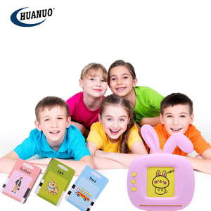 Tarjetas Flash parlantes en portugués e inglés, discurso de bolsillo de 224 palabras para niños pequeños, juguete interactivo de aprendizaje Ideal educativo para niños - Product Image 6