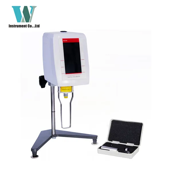 Brookfield lab viskositas tinggi pengukur aliran Harga ndj-5s rotasi digital enam kecepatan ndj 8s lem viscometer