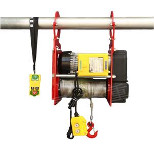 Palan électrique allemand 220V 400-800KG Home Lift 20M Modèle de <span class=keywords><strong>suspension</strong></span> télécommandé Petit palan à moteur en acier avec moteur modèle - Product Image 2