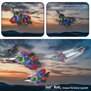 Máy bay điều khiển từ xa mô hình máy bay chiến đấu bằng bọt xốp, pin <span class=keywords><strong>r</strong></span>ời, <span class=keywords><strong>c</strong></span>ó đèn, kiểu Raptor <span class=keywords><strong>mini</strong></span> - Product Image 5