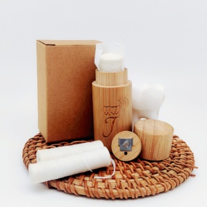 <span class=keywords><strong>Fil</strong></span> <span class=keywords><strong>dentaire</strong></span> biodégradable en cire végétale à base de maïs, prix promotionnel, zéro déchet, <span class=keywords><strong>doux</strong></span> et résistant pour gencives sensibles - Product Image 1