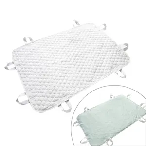 Quilted Washable Reusable Absorbency Bed Pads Hospital Baby Adult Waterproof Mattress Pad Incontinence Underpads