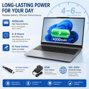 Laptop 15.6 Pollici con Intel Core I3, <span class=keywords><strong>8GB</strong></span> <span class=keywords><strong>RAM</strong></span>, 1TB SSD, <span class=keywords><strong>Computer</strong></span> <span class=keywords><strong>Portatile</strong></span> per Ufficio con Windows 11 Pro, Apertura a 180 Gradi per Riunioni - Product Image 5