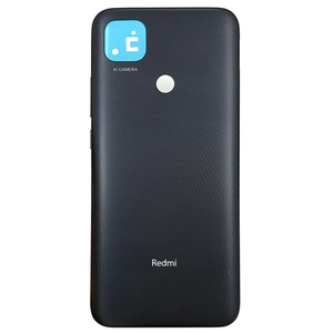 Carcasa Trasera de Repuesto para Xiaomi Redmi 9C Negra, Material ABS - Product Image 1