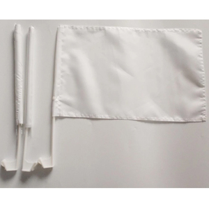 <span class=keywords><strong>Bandera</strong></span> de ventana de coche, Logo personalizado, sublimación en blanco, con poste para Decoración - Product Image 4