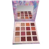 Eyeshadow Palette Nhà Cung Cấp Không Có Thương Hiệu Ép Glitter Eyeshadow Nhãn Hiệu Riêng 16 Màu Eyeshadow