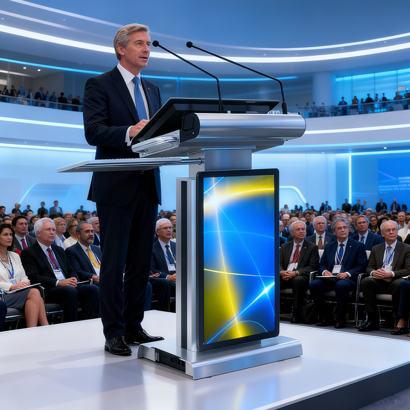23 6 Smart Multimedia Lectern Podium