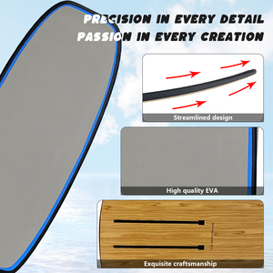 Hidroala de Fibra de Carbono Personalizable de Alta Calidad para Surf, Incluye Bolsa, Capacidad de Carga de 150 kg, Apta para Principiantes, Ocean 106 Hydro - Product Image 2