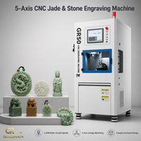 Mini machine de gravure CNC à 5 axes pour pierres précieuses