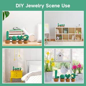 Aijia coloré nouveau coloré crochet poupée <span class=keywords><strong>pour</strong></span> filles <span class=keywords><strong>amigurumi</strong></span> crochet poupée âne main crochet <span class=keywords><strong>coton</strong></span> poupée - Product Image 2