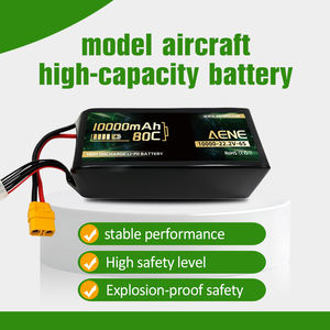 بطارية طائرة بدون طيار OEM 6S 22.2V 10000mAh 80C ليثيوم بوليمر مع إمكانية وضع علامة تجارية مخصصة - Product Image 3