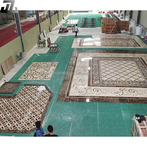 Sàn bằng tia nước gạch đá cẩm thạch huy chương thiết kế trang trí Arabic majlis cho Cung điện và biệt thự dự án - Product Image 6