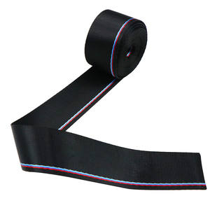 <strong>Motorcycle</strong> Bicycle Bike Safety Seat <strong>Belt</strong> Slim Thread Style Pet Nissan Part Black Color Car Webbing Strap - Product Image 1