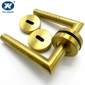 カスタムステンレス钢ドアハンドルハードウェアチューブロッド中空ドアハンドル - Product Image 5