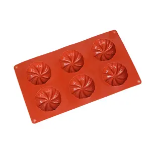 wholesale 6 cavity diy silicone soap