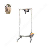 Machine à enlever la peau de chèvre Abattoir de moutons Machine à éplucher la peau de chèvre Équipement d'abattage