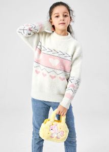 Petit sac bandoulière de voyage pour enfant, sac à main licorne en peluche pour filles, cadeau d'anniversaire - Product Image 5