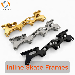 LENWA Châssis de patins à roulettes en aluminium usiné CNC sur mesure, haute résistance, légers, base de patin performante, structure axée sur la performance - Product Image 2