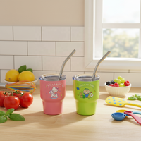 Taza Térmica Hello Kitty de 3oz, Acero Inoxidable de Grado Alimenticio, Termo para Niños, para Camping