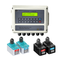 Medidor de Flujo Ultrasónico de Montaje en Pared, Comunicación Digital RS485 Modbus RTU, Monitoreo Remoto SCADA, Automatización Industrial