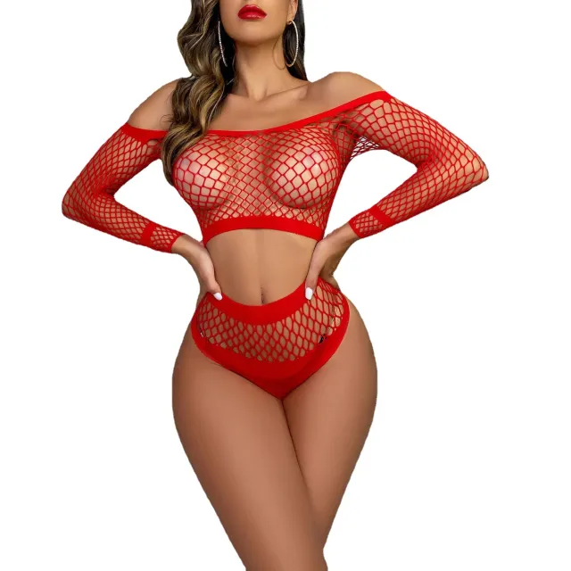 Sexy Fishnet Outfits erotic costumes sexy lingerie underwear women 2022 lingerie set sexy Fashion Tights Full Bodystockings
