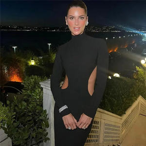 Le donne vestono i nuovi arrivi 2023 vestito a maniche lunghe da sera Sexy primavera - Product Image 3