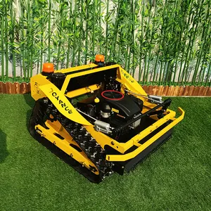 Joyance mesin pemotong rumput pengendali jarak jauh, mesin pemotong rumput Robot Remote Control semua medan dapat dilacak