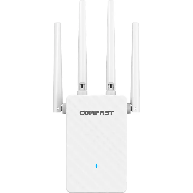 COMFAST Neuestes Modell CF-WR306S 300 Mbit/s Wifi Repeater 4 Antenne WiFi Range Extender Single Booster