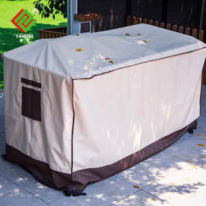 ผ้าคลุมเฟอร์นิเจอร์กันน้ำใช้กลางแจ้งสำหรับเฟอร์นิเจอร์สวนผ้าอ๊อกซ์ฟอร์ดกันฝนสำหรับบาร์บีคิวกลางแจ้ง - Product Image 4