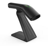 Scanner de prix de codes à barres à balayage à grande vitesse de supermarché Scanner de codes à barres de bureau 1D 2D Qr Code sans fil