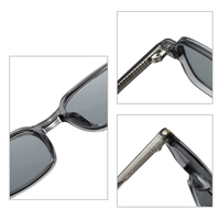 Lunettes de soleil de luxe pour hommes, monture TR90, personnalisables 2026, unisexe, forme carrée