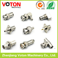 Fabrication Fourniture RF BNC Connecteur Compression Mini Pcb Coaxial Mâle Femelle CCTV Câble RG11 RG174 RG316 RG58 RG59 RG6 LMR195