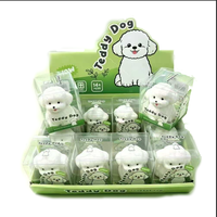 Jouets de décompression en forme de chiot Teddy, blocs de construction musicaux à rebond lent, jouets décoratifs mignons