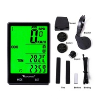 WEST BIKING-Compteur de vitesse étanche pour vélo, compteur de vitesse, compteur de vitesse, table à code