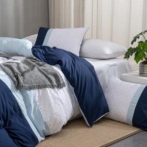 <span class=keywords><strong>Wish</strong></span> 200TC Floral Patchwork hogar textil <span class=keywords><strong>ropa</strong></span> <span class=keywords><strong>de</strong></span> <span class=keywords><strong>cama</strong></span> conjunto <span class=keywords><strong>de</strong></span> tres piezas diseño sólido relleno artesanía funda <span class=keywords><strong>de</strong></span> almohada juegos <span class=keywords><strong>de</strong></span> sábanas - Product Image 4