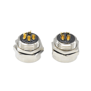 7/8 nối 2 3 4 5 6 không thấm nước IP67 điện tử cho điện hàng không vũ trụ dẫn thông tư phía sau gắn chặt ổ cắm Bảng điều khiển gắn kết Hàn - Product Image 4