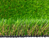 Gazon artificiel synthétique pour terrain de football extérieur, pelouse verte, aménagement paysager, 30 mm, mur de jardin, gazon artificiel, revêtement de sol sportif
