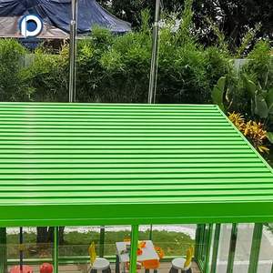 <span class=keywords><strong>Prix</strong></span> d'usine, abri de voiture, parking, pergola en <span class=keywords><strong>aluminium</strong></span>, garages solides, panneaux PC, conception et taille personnalisées, abri de voiture - Product Image 6